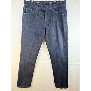 AG Adriano Goldschmied Dark Wash Jeans Mens The Everett Slim‎ Straight Sz 33x31R
